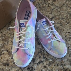 Keds Multicolor Tie-Dye Canvas Sneakers